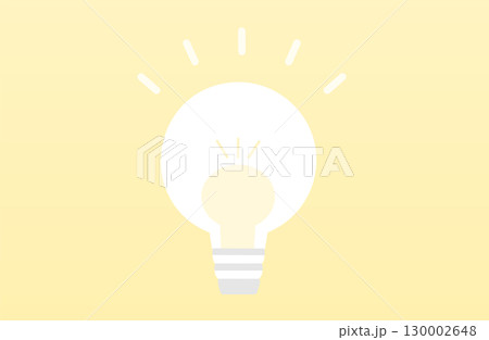 ひらめきの電球 130002648