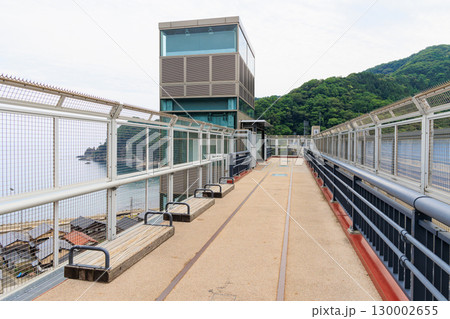 空の駅と呼ばれる餘部駅（余部鉄橋） 130002655