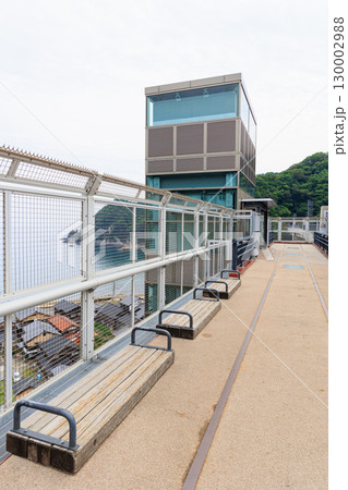 空の駅と呼ばれる餘部駅（余部鉄橋） 130002988
