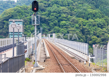 空の駅と呼ばれる餘部駅（余部鉄橋） 130002998