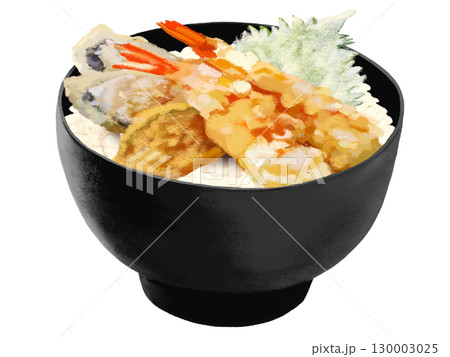 天丼（黒椀） 130003025