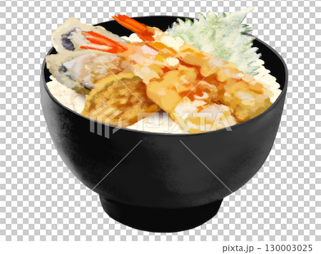 天丼（黒椀） 130003025