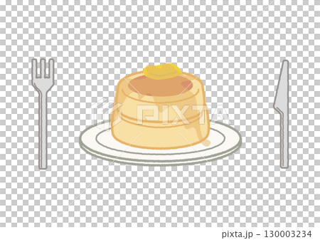 咖啡廳菜單插畫煎餅 130003234