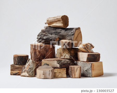 積み上げた薪 積み上げた薪 130003527