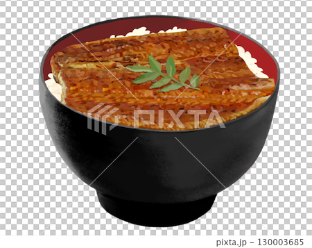 うな丼（黒赤椀） 130003685