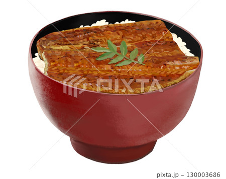 うな丼（赤黒椀） 130003686