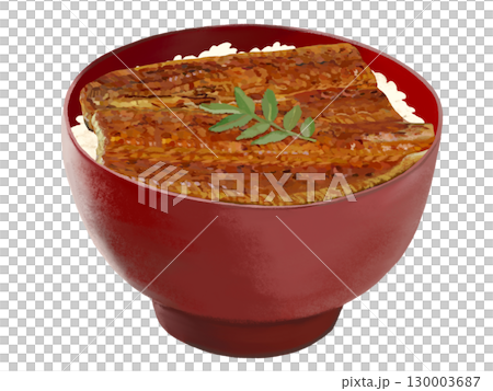 うな丼（赤椀） 130003687