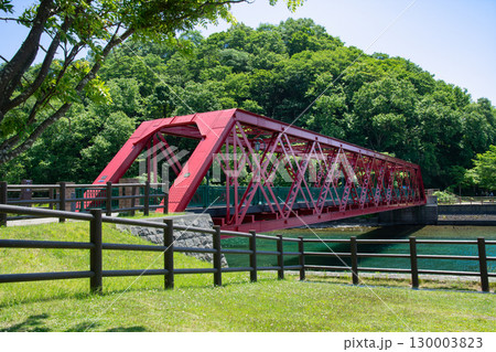 支笏湖　山線鉄橋 130003823