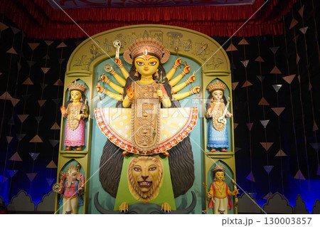 A Glimpse of Goddess Durga's Majesty at Behala 29 Pally Kolkata A Glimpse of Goddess Durga's Majesty at Behala 29 Pally Kolkata 130003857