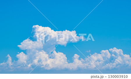 夏の青い空と白い雲 a-1 夏の青い空と白い雲 a-1 130003910