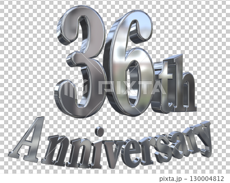 3DCG text "36th Anniversary/36th Anniversary Mark Sparkle" 3DCG text "36th Anniversary/36th Anniversary Mark Sparkle" 130004812
