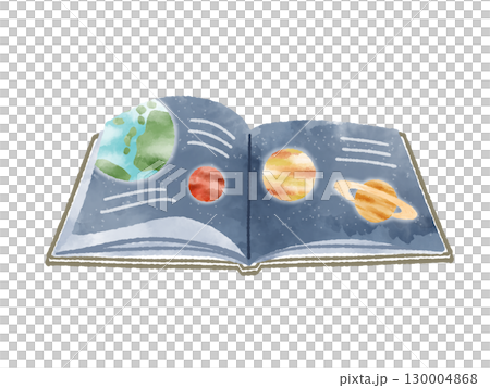 宇宙の絵本-水彩 130004868