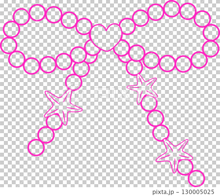 Coquette Summer Pearl Bow Shell Doodle Outline Hand Drawn Coquette Summer Pearl Bow Shell Doodle Outline Hand Drawn 130005025