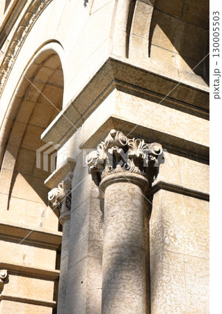 Ancient style stone arch architecture 130005503