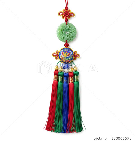 norigae, hanbok accessory, traditional ornament, embroidery, five colors, jade, tassel, hairpin, silk knot, cultural charm, Korean accessory, folk costume, ceremonial dress, bridal charm, heritage dec 130005576