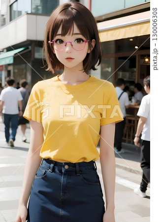 Tシャツモデル 130006308