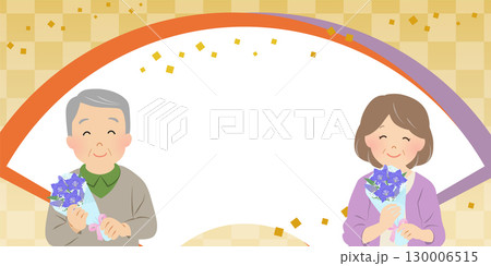 敬老の日バナー背景_ベクターイラスト 130006515