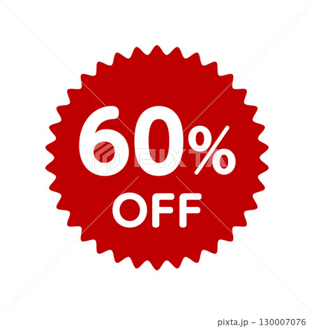 60%OFF アイコン 60%OFF アイコン 130007076