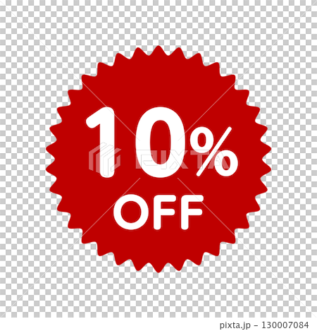 10%OFF アイコン 130007084