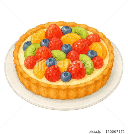 【タルト】タルトフリュイのイラスト/タイプ2 130007171