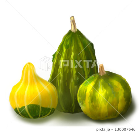 かわいいおもちゃかぼちゃ三個・ぺぽかぼちゃ・かぼちゃ かわいいおもちゃかぼちゃ三個・ぺぽかぼちゃ・かぼちゃ 130007646