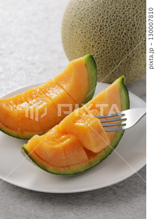 新鮮で美味しいメロン 130007810