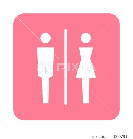 トイレのピクトグラムアイコン 130007939