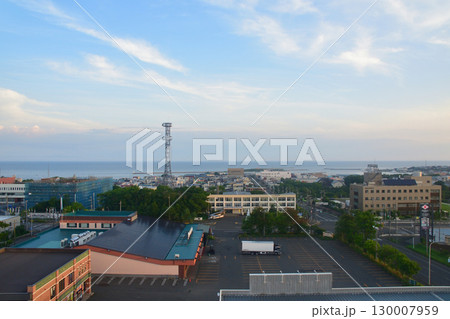 北海道根室市の朝風景(2023年) 130007959