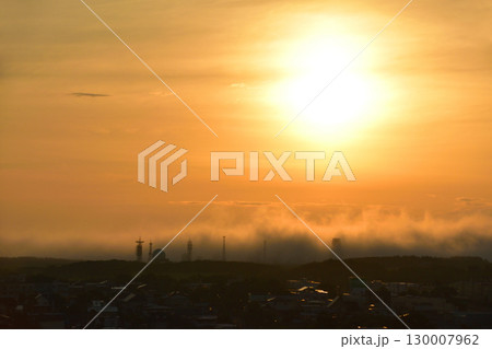 北海道根室市の朝風景(2023年) 130007962