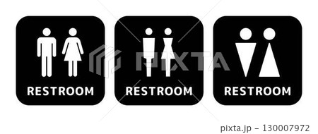トイレのピクトグラムアイコン 130007972