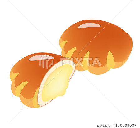 クリームパンのアイコン 130009087