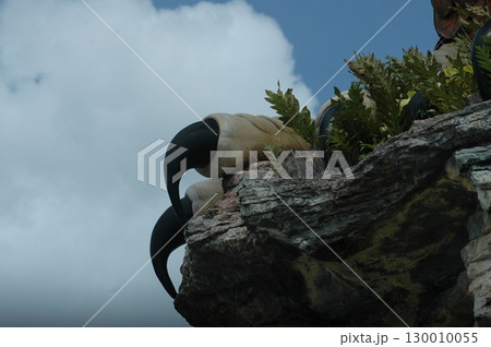 Majestic Eagle Sculpture Macro shot 130010055