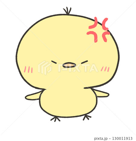 怒るヒヨコ 130011913