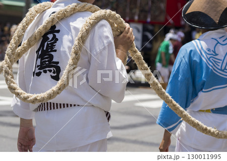 京都　祇園祭　後祭　鷹山の山鉾巡行 130011995