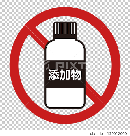 No additives allowed mark 130012060