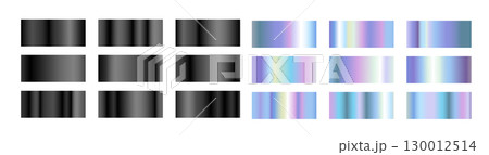 Metallic hologram frame collection Metallic hologram frame collection 130012514