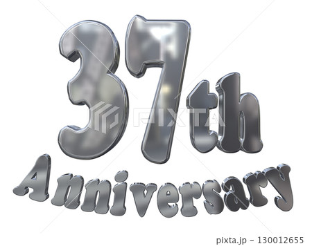 3DCG文字「37th Anniversary/37周年マークキラキラ」 3DCG文字「37th Anniversary/37周年マークキラキラ」 130012655