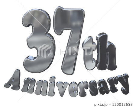 3DCG文字「37th Anniversary/37周年マークキラキラ」 3DCG文字「37th Anniversary/37周年マークキラキラ」 130012658