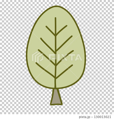 tree icon in cartoon style tree icon in cartoon style 130013021