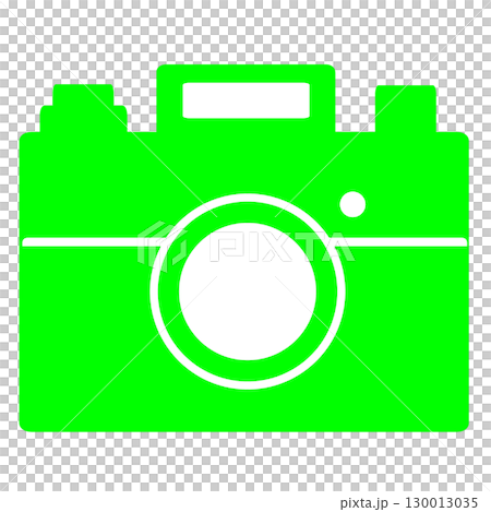 Natural illustration of a white camera painted in green (transparent PNG) Natural illustration of a white camera painted in green (transparent PNG) 130013035