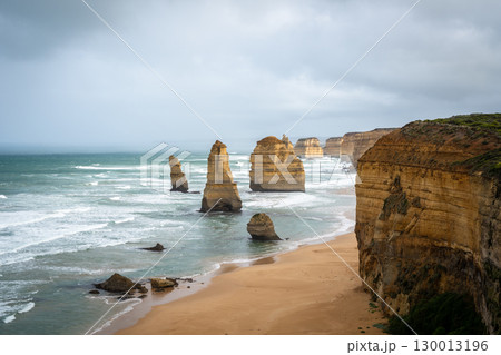 Majestic Twelve Apostles along the Great Ocean Road in Australia Majestic Twelve Apostles along the Great Ocean Road in Australia 130013196