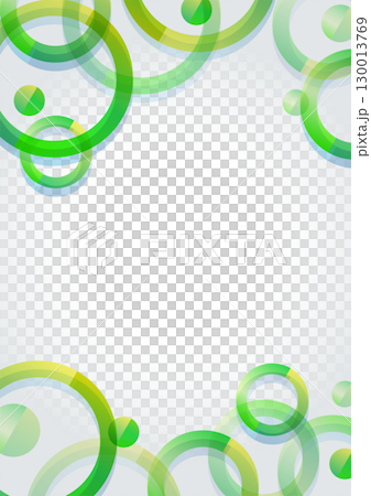 透明圓框-綠色 透明圓框-綠色 130013769