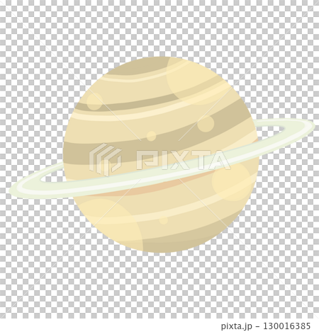 可愛又受歡迎的波爾卡圓點和條紋土星插圖 130016385