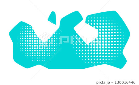 Comic retro or pop art cartoon magazine cover. Funny retro pattern. Vector halftone illustration. Vintage backdrop for comic superhero message 130016446