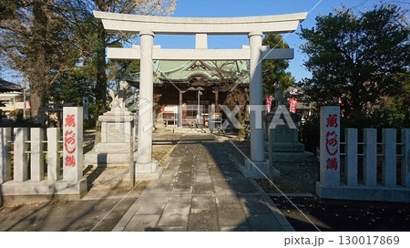 葛飾区東金町に鎮座する半田稲荷神社 130017869