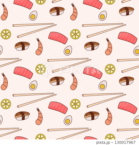 asian food pattern 130017967