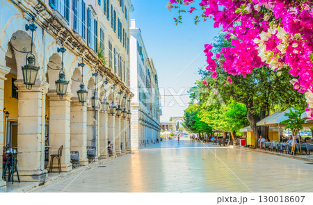 View of old town of Kerkyra, Corfu 130018607