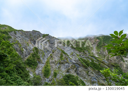 【日本百名山】大山ユートピアコースから見た北壁3　鳥取県西伯郡大山町 130019045