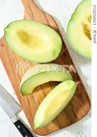 切り分けたマスクメロン 切り分けたマスクメロン 130020012