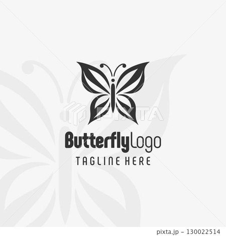 Timeless Butterfly Identity Logo Design 130022514
